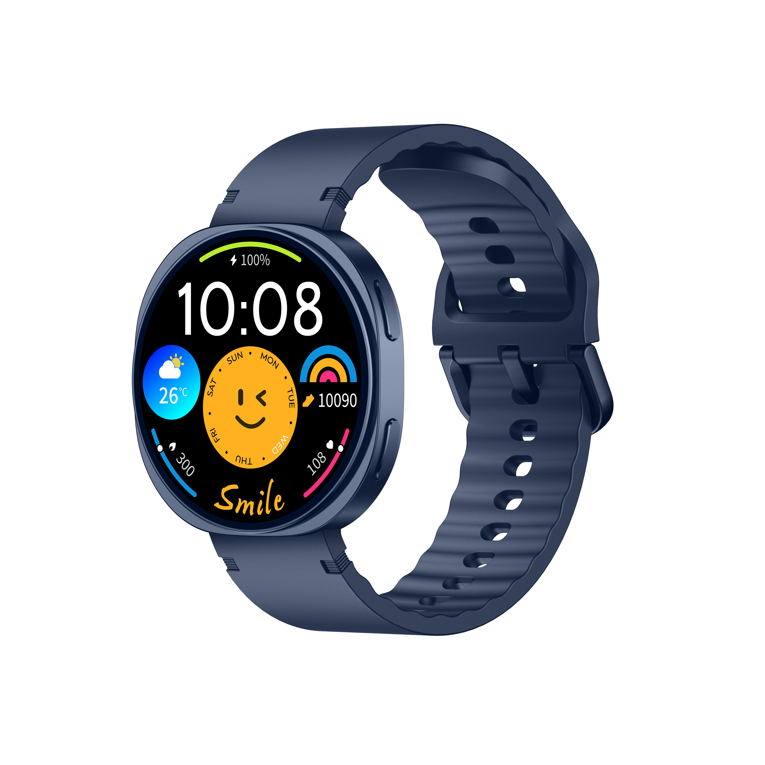 KW366 Pioneering Ultra-Thin Smartwatch – 7.9mm Featherlight Design with Wireless Charging