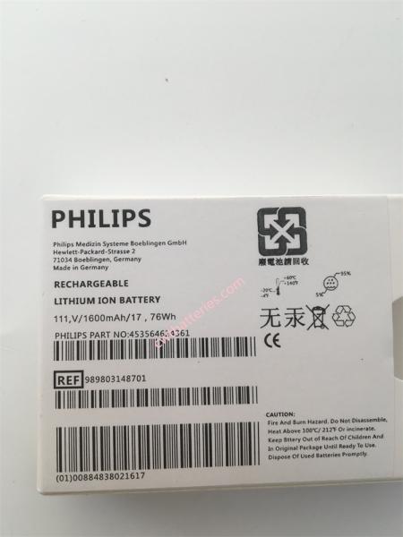 Batería de iones de litio Philipph M4607A 11.1V 1600mAh Nueva Original