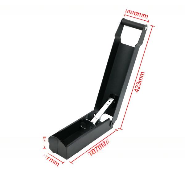 Black Aluminum Can Crusher Soda Can Compactor 16oz Length 420mm