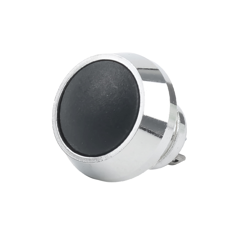12mm Metal Pushbutton Switch, Screw Foot Welding Foot Semi-Oxygen Mini Ball Head Waterproof Self-Resetting Small Push button
