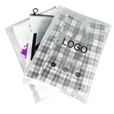 CTCX Custom Ziplock Plastic Packaging Bags Frosted Zipper Zip Lock Clothes Bag for Clothing Bolsas De Plastico Zipper Bag