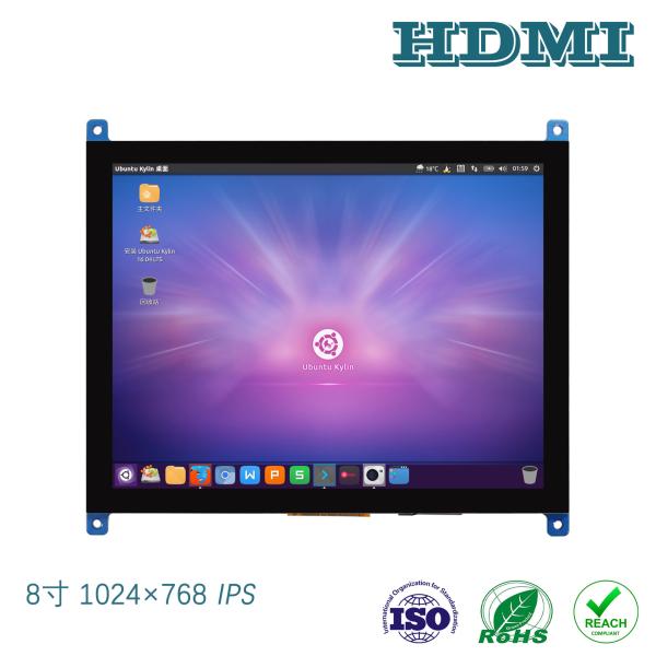 8 Inch Hdmi Touch Screen Tft Display Touch Screen 1024x768 Resolution 750c/D For Win7/ Win8