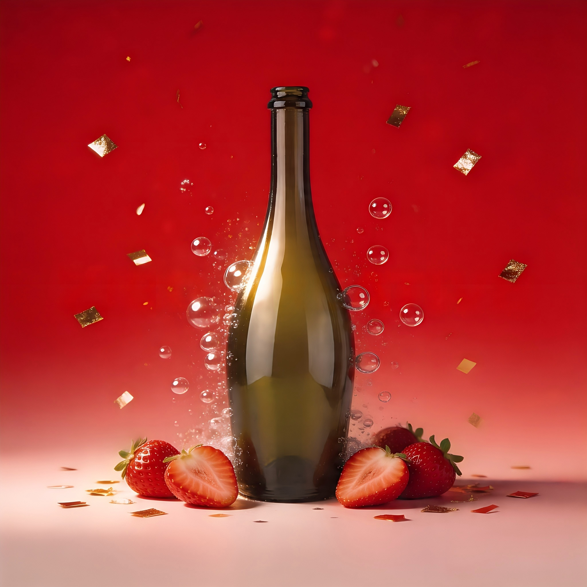 750ml Champagne Glass Bottles Champagne Top For Sparkling Wine 700g 3736P