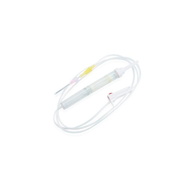 Disposable Sterilized Blood Transfusion Set With Needles 150cm Length