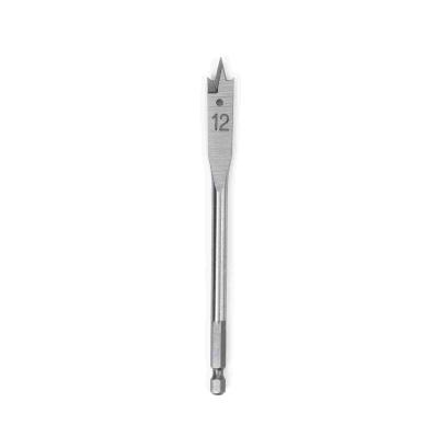 12mm Flat Wood Drill Bit Hex Shank Wood Flat Bit Heated Treatment