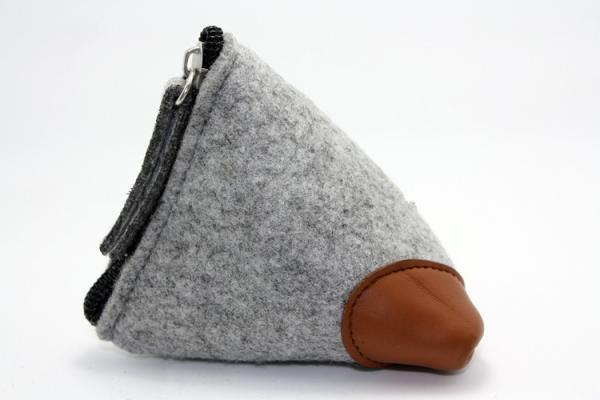 Small Pouch Wallet Purse Notecase Burse Money Clip Leather Pouch Handbag Change Pocket