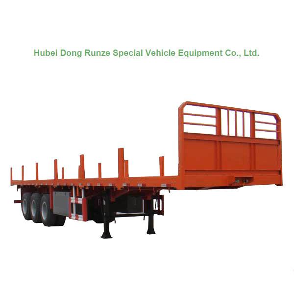 Timber Lumber Transport Semi Trailer Long Wood Transport Log Trailer, 3 Axle Log Trailer 60ton 