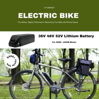 High Capacity Ebike Lithium Battery 52V 24v 36v  48v Lifepo4 Ebike Battery