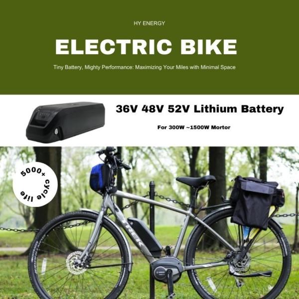 High Capacity Ebike Lithium Battery 52V 24v 36v  48v Lifepo4 Ebike Battery