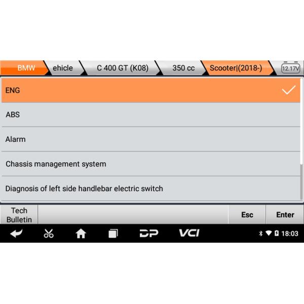 OBDSTAR iScan BMW Motorcycle Diagnostic Tool