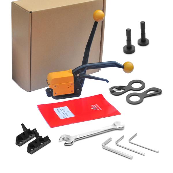 High Safety Level A333 Clip-free Strapping Tool for Steel Strip Package Sealing Machine