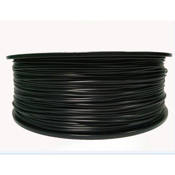 Black ASA 1.75 Mm 3D Printer Filament , Weather Resistant 3D Printer Plastic