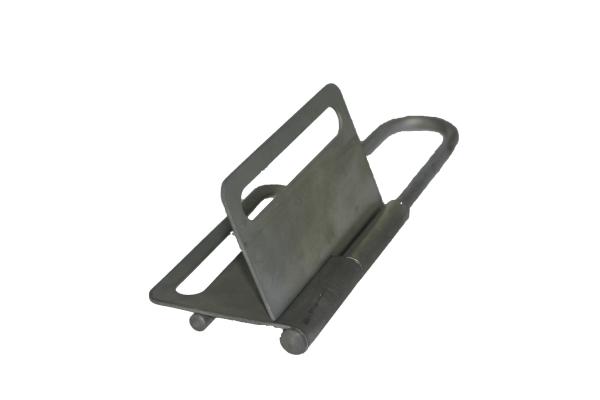 Butterfly Shape Safety Lockout Hasp , Hardened Steel Rust Coated Lock Out Hasp