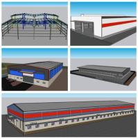 Preconstrucción de un almacén de diseño libre Estructura de acero Edificio preconstruido Almacén prefabricado