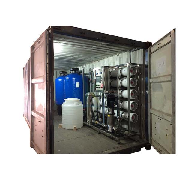 Система очистки воды мембраны RO контейнера 5000LPH BW30-400IG
