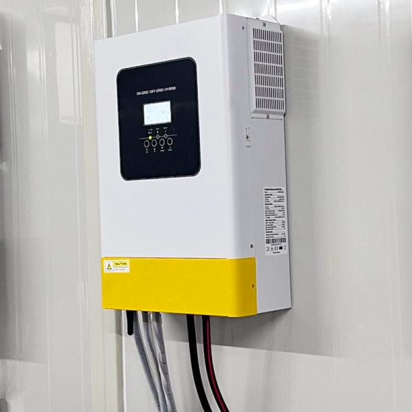 WiFi Remote Monitor 48V 5.5kw 6.2kw Single Phase Pure Sine Wave Hybrid Solar Inverter MPPT Off Grid System