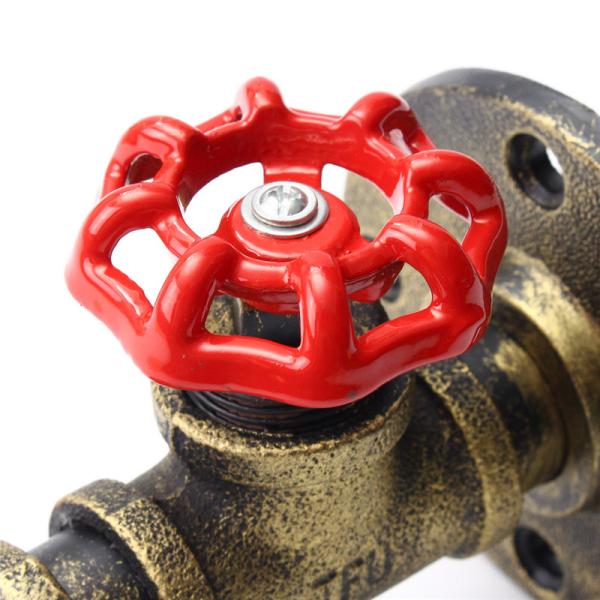 Vintage Retro Rustic Water pipe wall light for Dining room Bar Coffee Shop (WH-VR-02）