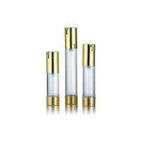 15ml 30ml 50ml Plastic Airless Pump Bottle for Cosmetics Custom Logo Accepted