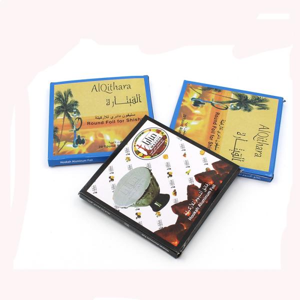 Folha de alumínio de estanho de temperamento macio de largura personalizada para acessórios de narguilé
