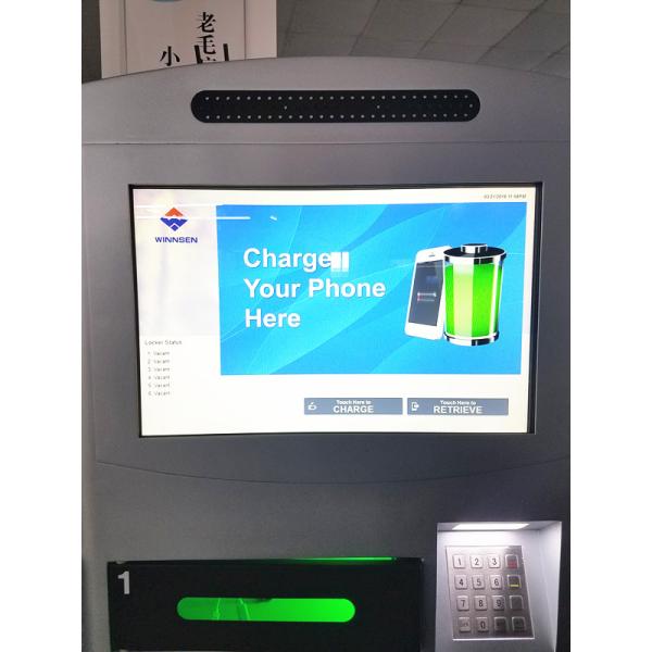 Winnsen High End Vending Public Mobile Phone Charging Kiosk Floor Standing Machine