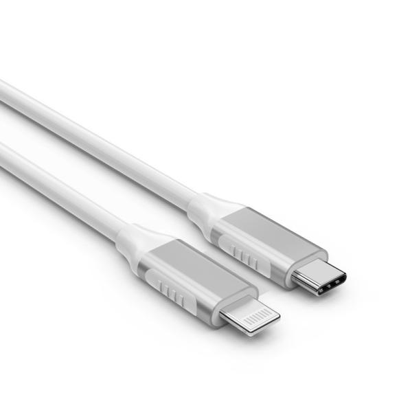 Lightning To USB C 2M Charging Cable White MFI Certificated C94 Chip MFI Certified Cable Factory China
