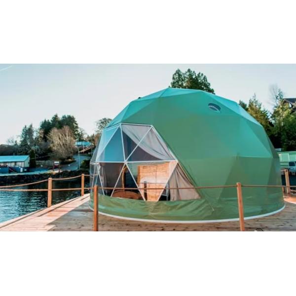 Winter Igloo Geodesic Dome Home Tent Hotel Glamping Dome Tent For Outdoor