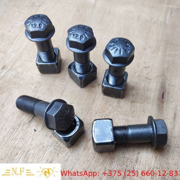 Bulldozer Undercarriage Parts 195-27-12632+01803-0243 Bolt Segment