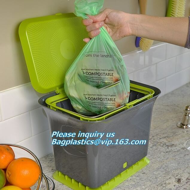 майцена сделала 100% biodegradable compostable изготовленный на заказ напечатанный полиэтиленовый пакет с собственным логотипом, ecofriendly упаковывая ба футболки