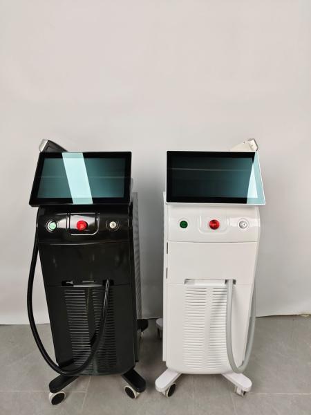 Power 808nm Diode Laser Hair Removal Machine Skin Rejuvenation 755nm 1064nm Laser 3000W Power