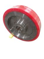 Des roues enduites en PU, des roues industrielles en polyuréthane