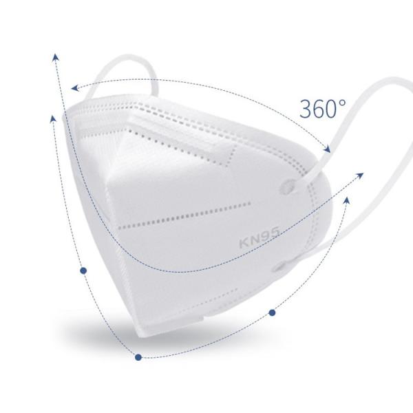 PM25 FFP2 Washable Reusable Face Mask , KN95 Reusable Antiviral Face Mask