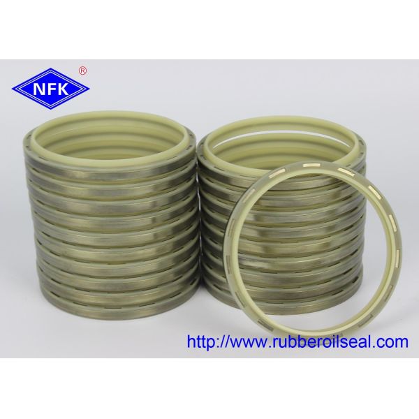 DINGZING Rubber Dust Seal  ME-1N 100×114×8 TPU/8L95+SPCC Beige 95A Heavy-Duty Dust Seal