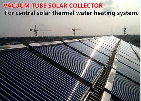 Durable Solar Water Heater Evacuated Tube Collector Stainless Steel Material