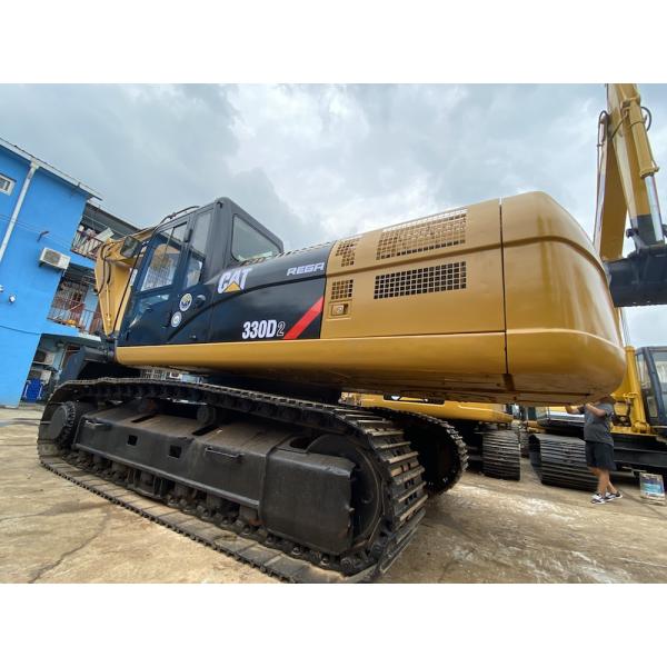 Second Hand 330D CAT Construction Machinery Excavator With 1.5m3 Bucket