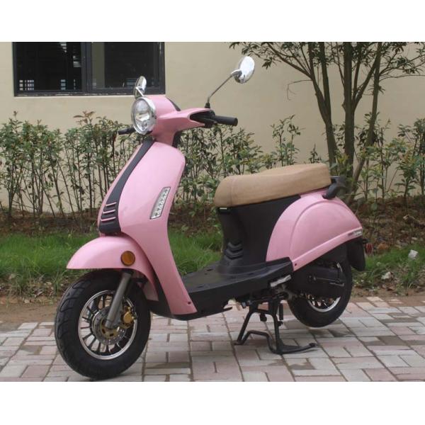 Front Disc Rear Drum 8.4hp 150cc Gas Scooter CVT Without Trunk