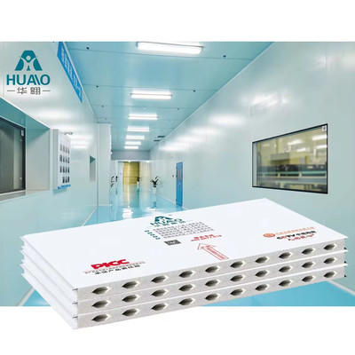 Modular Cleanroom interior Rock Wool Sandwich Panels High Quality Cleanroom boards
