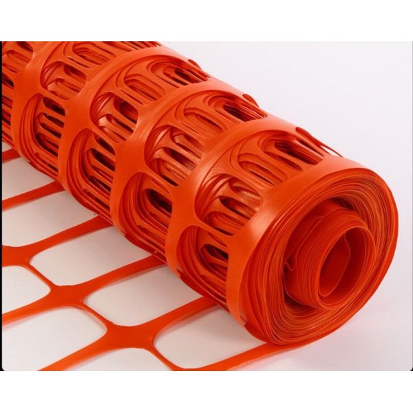 HDPE 1m X 30m 45m 50m Roll High Strength Orange Barrier Mesh Safety Fencing plastic mesh for fence construction