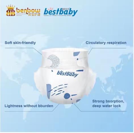 Bestbaby diaper powerful core body instantaneous absorption and water lock
