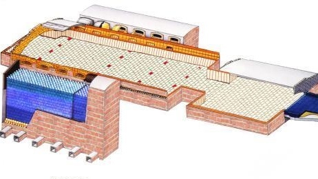 550TPD Full Automatic Float Glass Production Line with Complete Tin Bath & Annealing Lehr System