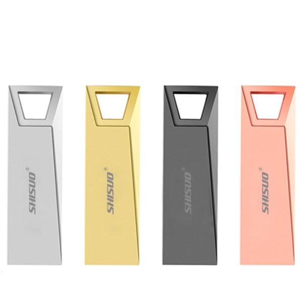 Promotional Metal water proof USB flash disk 10.0 cm * 8.0 cm * 2.0 cm Metal logo customized