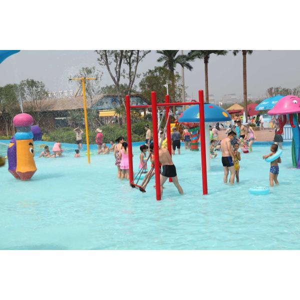 Оборудование парка игры брызга спортивной площадки Aqua стеклоткани зрелищности малышей