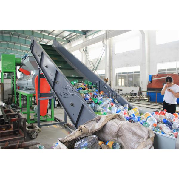 ABS Plastic Recycling Lines Film Washing 300kg/H
