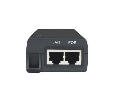 Gigabit 50Hz 60Hz 0.63A 48 Volt PoE Injector PT-PSE100G