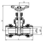 Ventilateurs à billes en laiton ASTM en laiton pour l'eau et le gaz