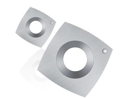 Square shape square radius shape Carbide Indexable Inserts for Wood Turning