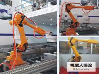 Système robotique automatique ISO9001 orange 380V 50HZ de pistolage