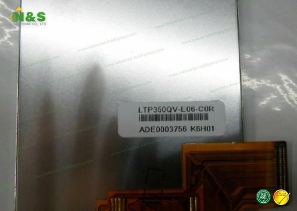 High Luminance Samsung LCD Display ,  3.5 Inch A - Si TFT - LCD Panel LTP350QV-E09 With Panel Signal Interface