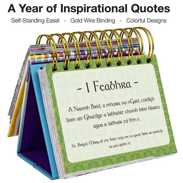 Promotional 2026 2027 Custom Inspirantional Mini Desk Stand Calendar