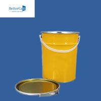 a pintura Pail Round do metal de 0.28mm-0.35mm UN da cubeta do metal de 5 litros aprovou