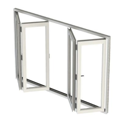 Aluminum Folding Windows With Modern Process Thermal Break For Bedroom